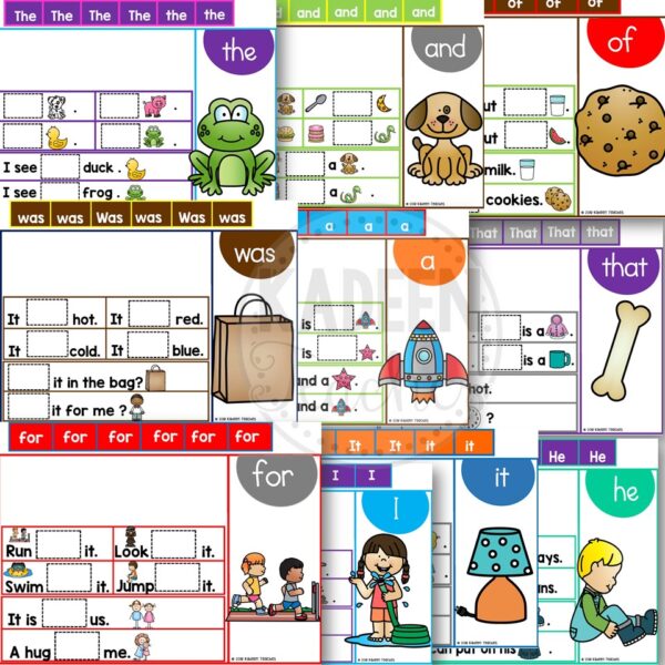 Kindergarten Interactive Mats Bundle – KadeenTeaches